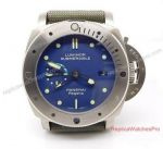 Copy Panerai Luminor Submersible 1950 Regatta 3 Days PAM 371 Blue 47mm